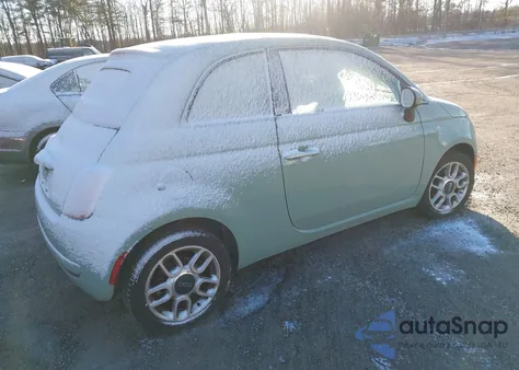 2015 Fiat 500C Pop z USA, uszkodzony, nr VIN 3C3CFFDR2FT558679